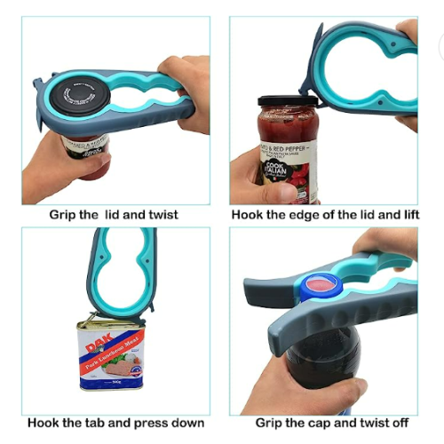 Jar Opener Bottle Opener and Can Opener