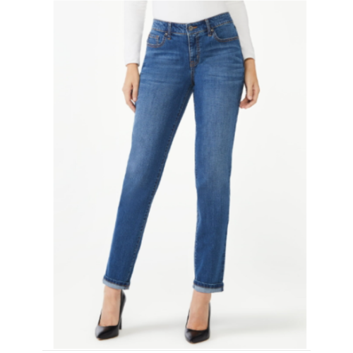 Sofia Jeans Women's Bagi Boyfriend Mid-Rise Jeans