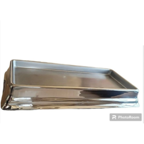 The Threadery™ Metal Tray in Chrome