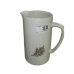 Bee & Willow™ Autumn Leaf Pitcher in White/Grey