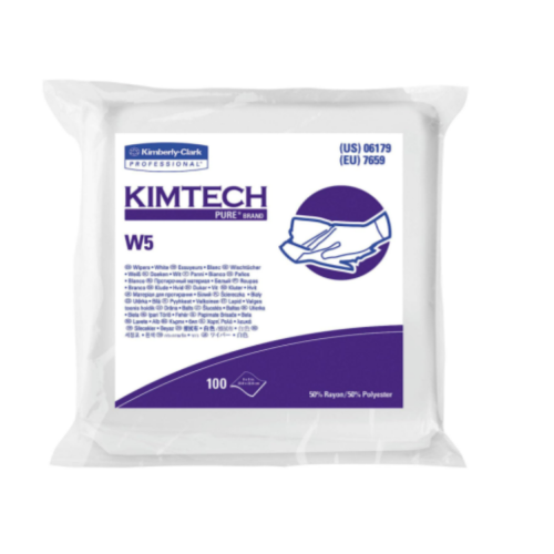 KIMTECH 06179 W5 Critical Task Wipers, 9x9, White, 100 per Pack