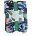 Tropical Paradise Foliage - Zebras Throw Blanket 50"x 60"