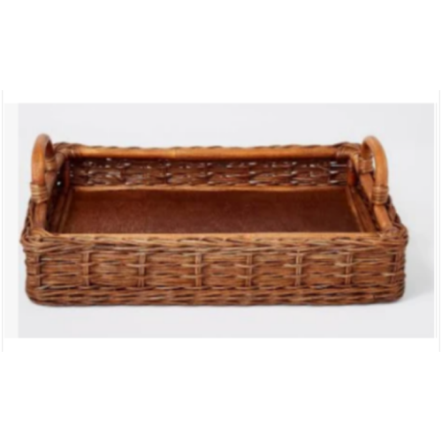 Rattan Rectangle Woven Tray - Threshold™ designed with Studio Mcgee