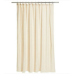 THREADERY Crinkle Linen Cotton Shower Curtain 72in x 72in