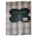 Laura Ashley Easy Care Tablecloth Light Brown White Plaid