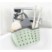 Kitchen Organiser Sink Basket Dish Cleaning Sponge Holder Soap Screening