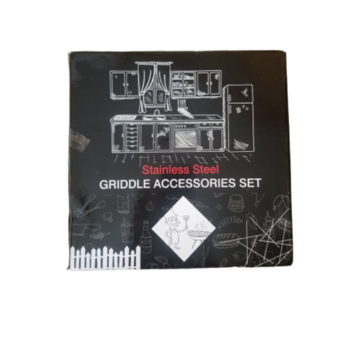 Griddle Accessories Set Stainless Steel Griddle Tools Kit