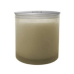 Everhome™ Amber Musk 11 oz. Glass Jar Candle with Lid in Taupe