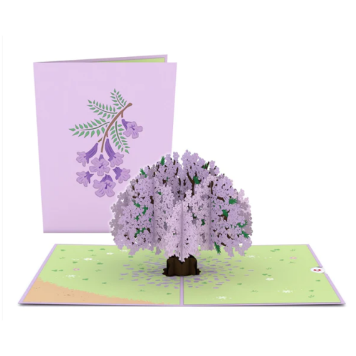 Lovepop Jacaranda Tree Pop-Up Card
