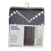 Simply Essential™ Chevron Cotton Shower Curtain 72 x 72 Gray