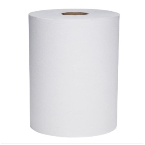 Scott Control Slimroll Hard Roll Paper Towels (12388) with Fast-Drying Absorbency Pockets, White, 2 Rolls