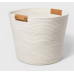 Decorative Coiled Rope Basket White - Brightroom™