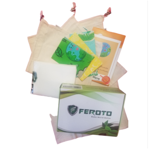 FEROTO Beeswax Food Wraps Eco -Friendly