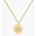 SANNYRA Initial Necklaces for Women M