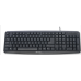 Slimline Corded USB Keyboard – Black