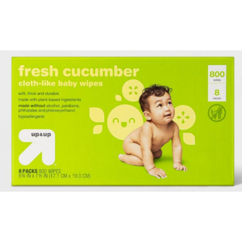 Fresh Cucumber Baby Wipes- up & up™