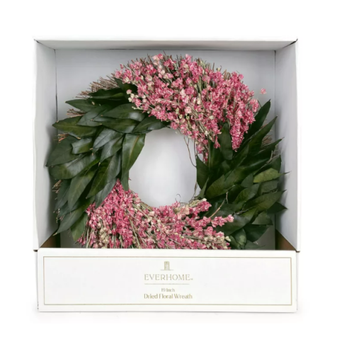 Everhome™ 19-Inch Dried Eucalyptus Willow Floral Wreath