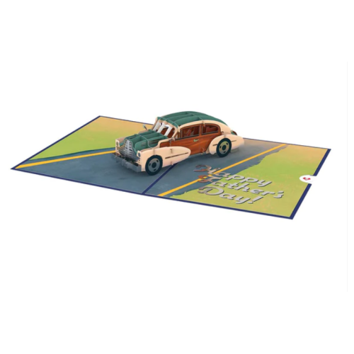 Father’s Day Classic Car Pop-Up Card