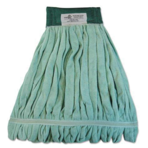 Boardwalk Mwtlgct Microfiber Looped-End Wet Mop Head, Large, Green