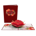 Love Rose Bloom Pop-Up Card Lovepop 