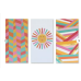 Wild Sage™ Geometric Sun 15-Inch x 30-Inch Canvas Wall Art (Set of 3)