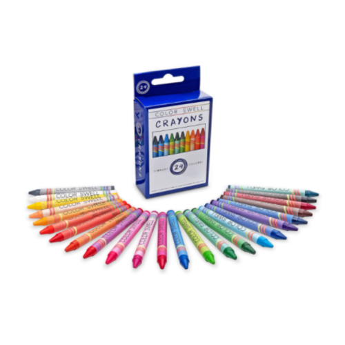 Color Swell Regular Crayons (24 count) set of 5