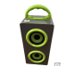 iFlavor Trendy Gray & Green Portable Speaker - Portable Fashion Speaker