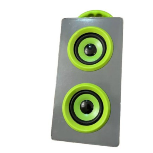 iFlavor Trendy Gray & Green Portable Speaker - Portable Fashion Speaker