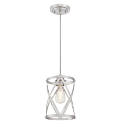 Westinghouse Isadora Single Light 7" Wide Cage Mini Pendant