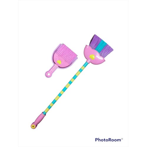 Kids Cleaning Set Broom and Pan toy