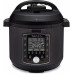 Pro 10-in-1 Pressure Cooker, Slow Cooker, Rice/Grain Cooker, Steamer, Sauté, Sous Vide, Yogurt Maker, Sterilizer, and Warmer, Includes Free App with over 1900 Recipes, Black, 6 Quart