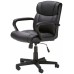 Amazon Basics Classic Puresoft Padded Mid-Back Office Computer Desk Chair with Armrest - Black