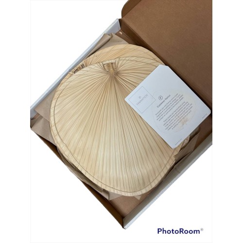 Fanimation Fans - BMP1 - Accessory - 2 - 22 Inch Brewmaster Wide Oval Natural Palm Blades