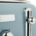 HIGHCLERE POOLE BLUE 4-SLICE TOASTER