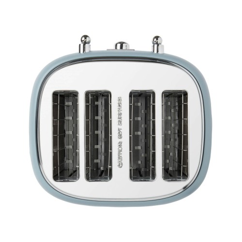 HIGHCLERE POOLE BLUE 4-SLICE TOASTER