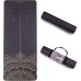 OGOGO Suede Yoga Mat,Non Slip Eco Friendly Fitness Exercise Mat with Carrying Strap,Pro Yoga Mats for Women and Men,Workout Mats for Home