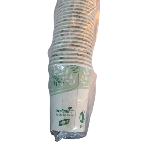 Dixie EcoSmart Biodegradable Disposable Cups - sleeve of 50
