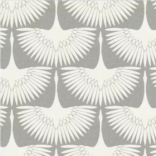 Tempaper Feather Flock Chalk Self-Adhesive Removable Wallpaper