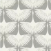 Tempaper Feather Flock Chalk Self-Adhesive Removable Wallpaper