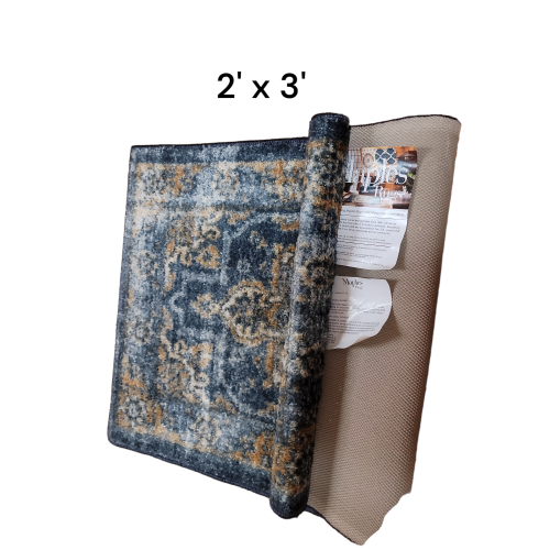 Maples Rug 2 feet x 3 feet Rubber backed New