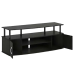  Furinno JAYA Large Entertainment Stand for TV Up to 55 Inch, Blackwood, B01K