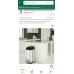 iTouchless 13 Gallon Kitchen Trash Can with AbsorbX Odor Filter System, Powered by Batteries (not Included) or Optional AC Adapter (Sold Separately), Original Stainless Steel