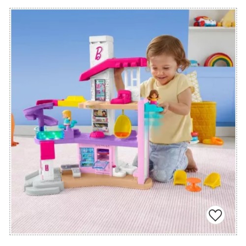 Fisher-price Little People Barbie Little Dreamhouse Interactive Playset