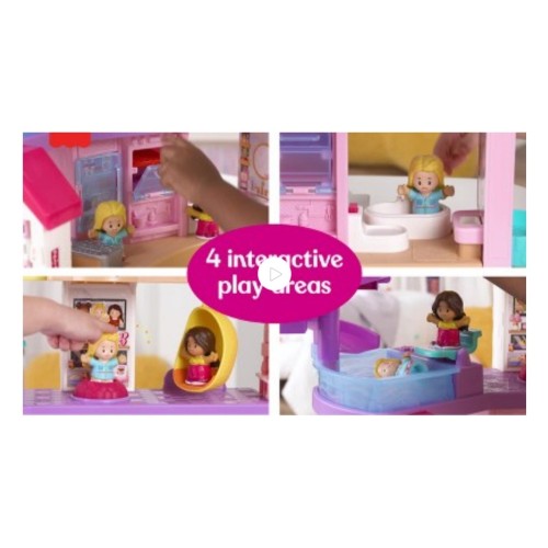 Fisher-price Little People Barbie Little Dreamhouse Interactive Playset