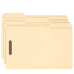 Fastener File Folders, 1/3-Cut Reinforced Tab, 1-1/2 inch Expansion, 2 Fasteners