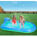 Splash Pad for Kids Toddlers Dolphin Inflatable Pools Swimming Pools Above Ground Backyard Garden Summer Water Party