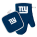 NFL Oven Mitt & Pot Holder Set - New York Giants NEW in factory packaging