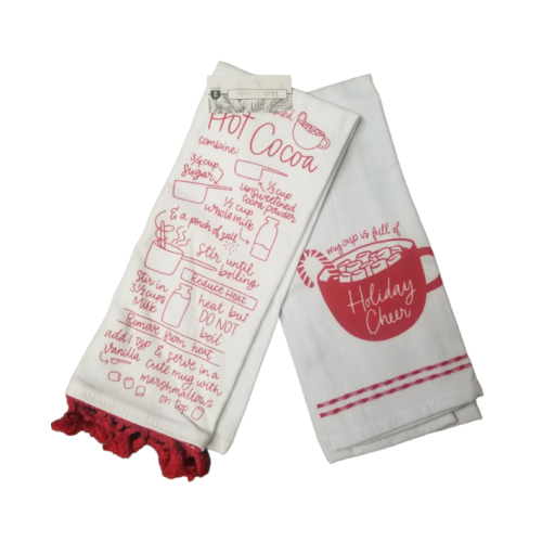 Dish Towels 2 count 100% cotton