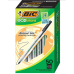 Bic Ecolutions Round Stic Ballpoint Pen Black Ink 1Mm Medium 50/Pack