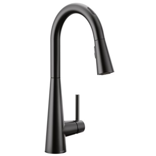 Moen Sleek 1.5 GPM Single Hole Pull Down Kitchen Faucet - Includes Escutcheon
